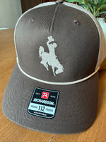 Embroidered Five-Panel Trucker Rope Cap