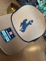 Embroidered Five-Panel Trucker Rope Cap