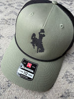 Embroidered Five-Panel Trucker Rope Cap