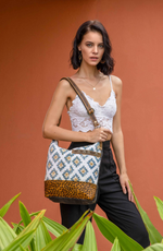 Blue Sapphire Shoulder Bag