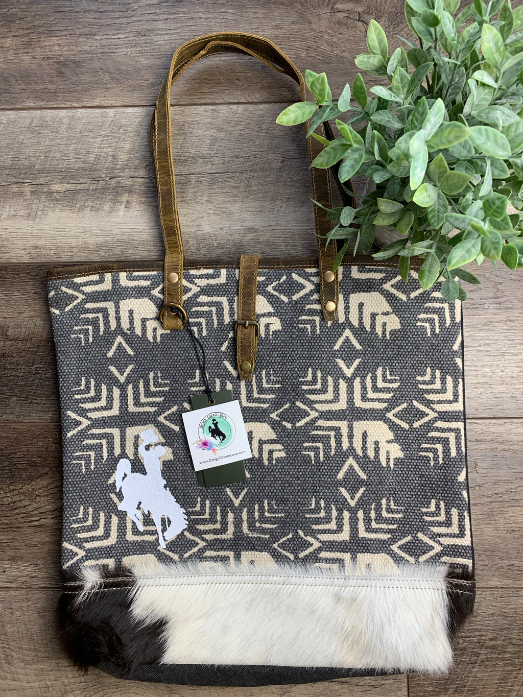 Folky Tote Bag