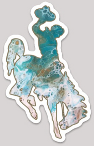 Teal Marble Steamboat