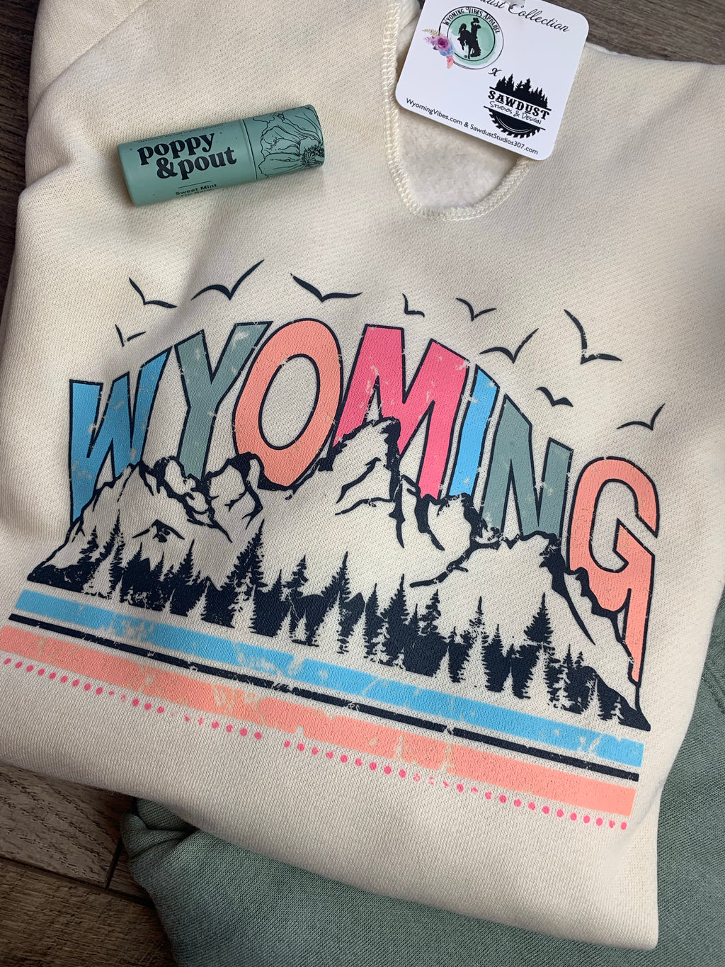 Hometown Apparel Casper Mountain Wyoming Urban Vibe Cotton Hoodie Sweatshirt