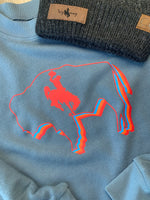 Steamboat/Buffalo Washed Terry Throwback Pullover