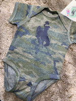 Vintage Camouflage Infant Jersey Bodysuit