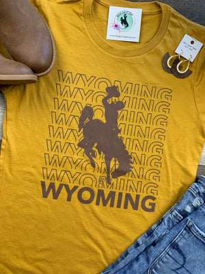 Wyoming Cotton Short Sleeve Boyfriend Crew