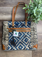 Rhombic Pattern Tote Bag