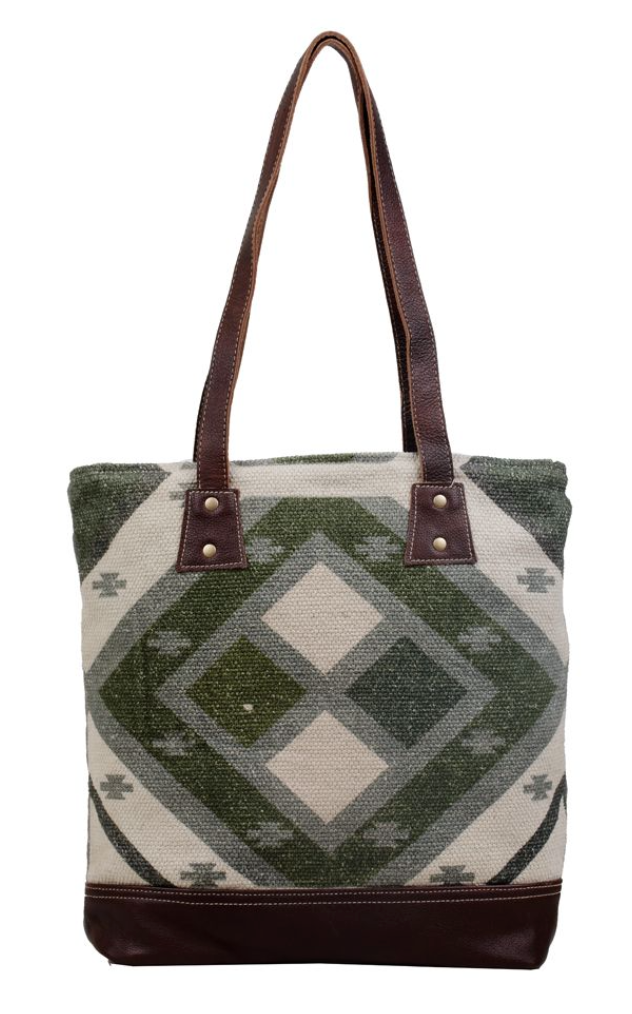 Checkered Tote Bag